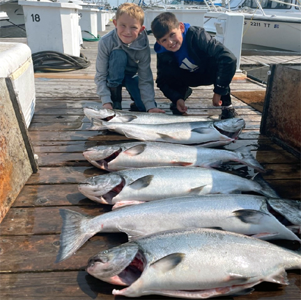 Ken Baccetti Fishing report  for August 23, 2021